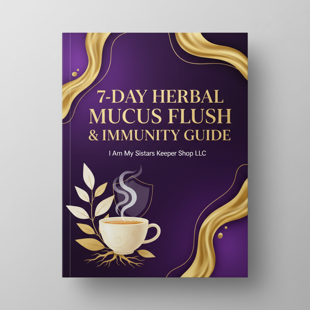 7-Day Herbal Tea Guide: Mucus Flush & Immunity Boost E-Book